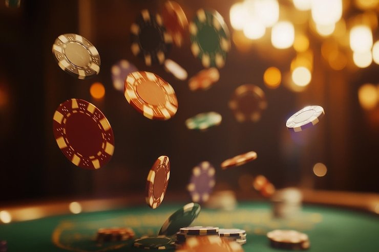 Push Gaming live dealer studio with multiple camera angles and interactive table interface